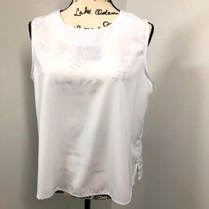 Notations Sleeveless Blouses Size L